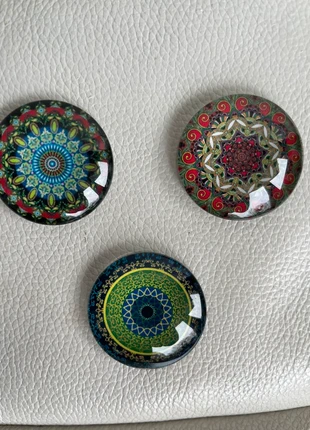 Lot de Magnets Zen Mandalas, brand: ZEN, condition: Very good, €2.50, €3.33 includes Buyer Protection