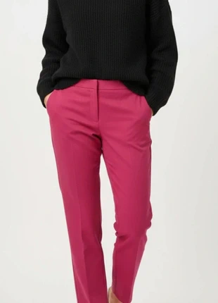 Pantalon droit rose fushia foncé - Zara - T.M, marque: Zara, état: Très bon état, taille: M / 38 / 10, 10,00 €, 11,20 € Protection acheteurs incluse