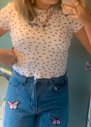 Croptop , merk: Bershka, staat: Nieuw zonder prijskaartje, maat: M / 38 / 10, € 2,00, € 2,80 inclusief Kopersbescherming