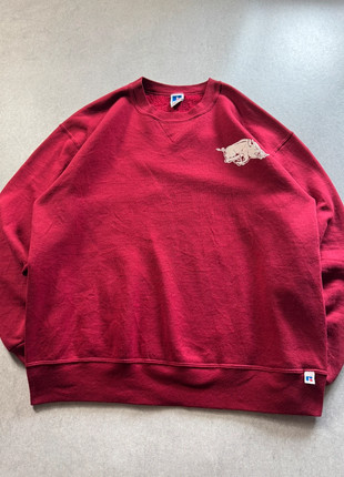 Sweat Crewnek Russel Athletic USA vintage bordeaux – Taille XL Oversize (Unisexe), marque: Russel Athletic, état: Très bon état, taille: XL, 22,00 €, 23,80 € Protection acheteurs (Pro) incluse