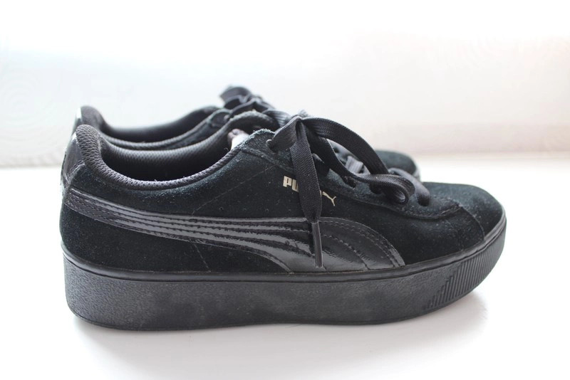 Puma vikky 2024 platform negras