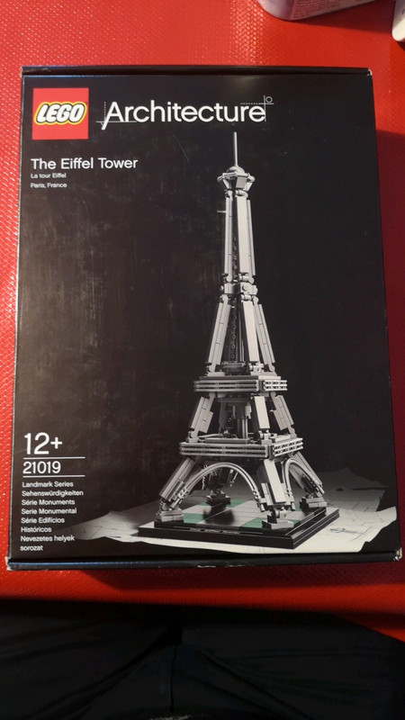 Lego Architecture The Eiffel Tower Paris France 21019 Landmark Series