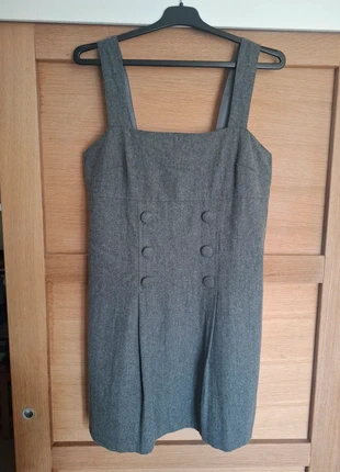 Robe chasuble grise laine Mystic taille 42 / XL, brand: Mystic, condition: Very good, size: XL / 42 / 14, €10.00, €11.20 includes Buyer Protection