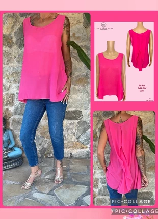 💗 Top fluide fuchsia – Fee Red – Taille s/m NEW 💗, brand: Fee Red, condition: Very good, size: S / 36 / 8, €15.00, €16.45 includes Buyer Protection Pro