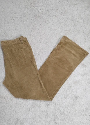 Pantalon velour côtelé marron doré , Élodie Bauer ,VTG streetwear ,Brown gold Corduroy taille FR42, marca: Vintage Dressing, estado: Muito bom, tamanho: XL / 42 / 14, €14.00, €15.40 inclui Proteção do Comprador Pro