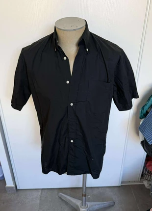 Chemise noire homme taille 38 – Style élégant, très bon état, marke: Kiabi, zustand: Sehr gut, größe: M, 3,00 €, 3,85 € inklusive Vinted-Käuferschutz