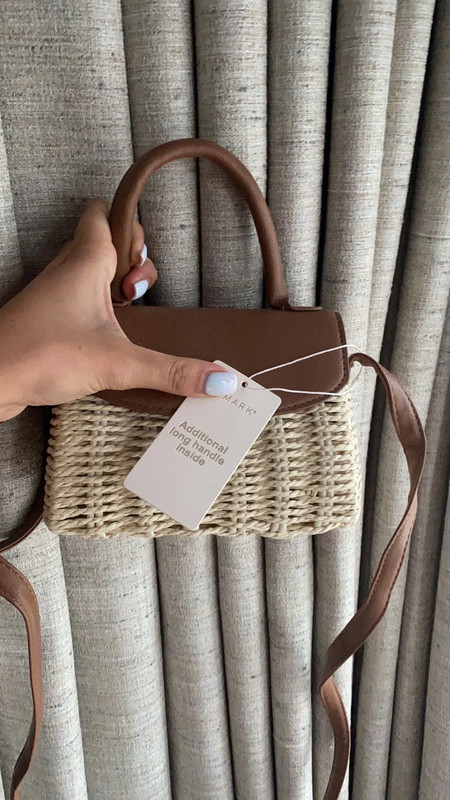 Primark rattan 2024 bag