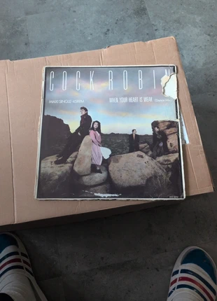 Cock Robin - when your heart is weak, condition: Satisfactory, €5.00, €5.95 includes Buyer Protection