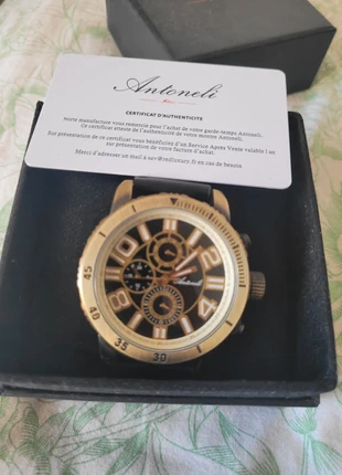Montre homme Antoneli milano quartz japonais, brand: Antoneli, condition: New with tags, size: 43–46 mm, €40.00, €42.70 includes Buyer Protection