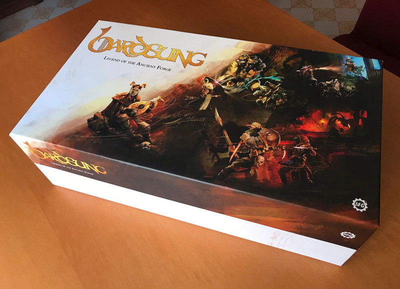 Bardsung: Legend of the Ancient Forge - Gioco da tavolo - Board game - Completo 1