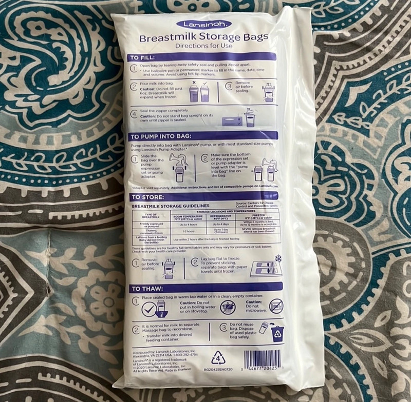 Breastmilk Storage Bags 1