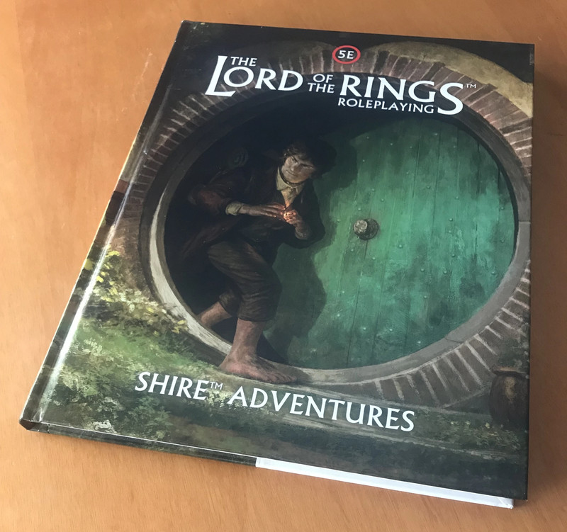 The Lord of the Rings Roleplaying 5e - Shire Adventures expansion - Hardcover - One Ring 1