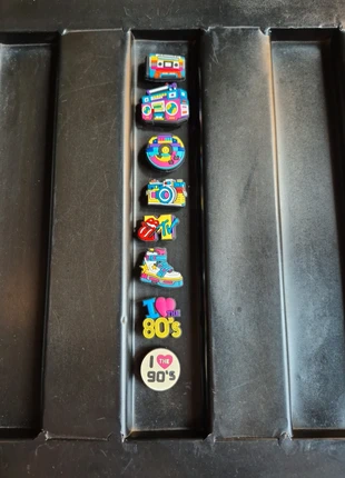 Charm anni ’80 – compatibili Crocs & accessori vintage, condizioni: Nuovo senza cartellino, €8.00, €9.10 include la Protezione acquisti