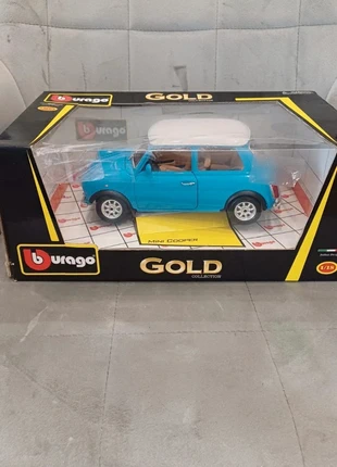 Mini Cooper – Bburago – 1/18 – Bleu – Gold Collection – Avec boîte d’origine, marque: Mini Cooper, état: Très bon état, taille: Prématuré, jusqu'à 44cm, 45,00 €, 47,95 € Protection acheteurs incluse