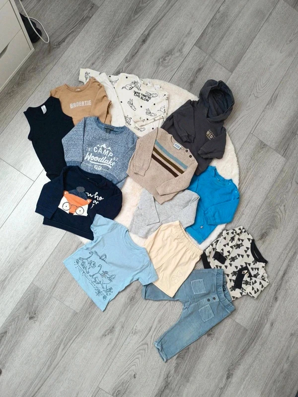 🩵 Gros lot vêtements garçons en taille 80 et 86 🩵
