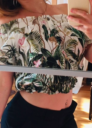 Gemustertes Top, brand: H&M, condition: Very good, size: M / 38 / 10, €5.00, €5.95 includes Buyer Protection