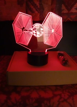 Star Wars Tie Fighter LED Night Light 6 Different Colours + Alternate Colour Change Sequence, condition: New with tags, £14.99, £16.44 includes Buyer Protection