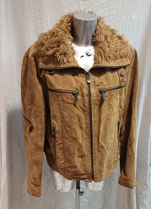 Blouson en cuir 42, brand: River Skin, condition: Good, size: XL / 42 / 14, €15.00, €16.45 includes Buyer Protection