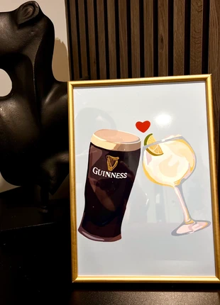 Perfect pair 💗 framed poster, brand: ASOS, condition: New without tags, £11.99, £13.29 includes Buyer Protection