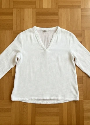 👚 Blouse blanche Esmara – Manches 3/4 – Taille 36 – Excellent état, marca: Esmara, estado: Muy bueno, tamaño: S / 36 / 8, 1,99 €, 2,79 € Protección al comprador incluida
