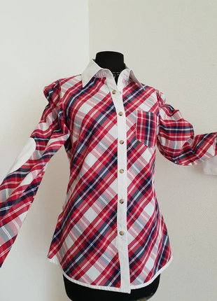 Blouse hemd silver creek  dames maat 38 Cotton , marque: Silver Creek, état: Très bon état, taille: M / 38 / 10, 6,00 €, 7,00 € Protection acheteurs incluse