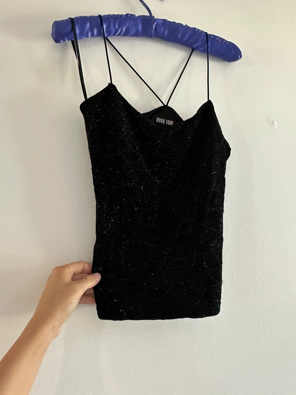 Vintage 90’s Byer • Sparkle Crop Top 5