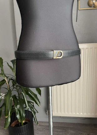 Ceinture noir en cuir vintage, merk: COQUETTE, staat: Heel goed, maat: 85 cm, € 23,00, € 24,85 inclusief Kopersbescherming