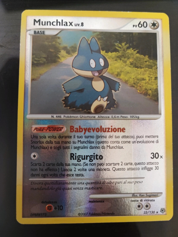 carta munchlax