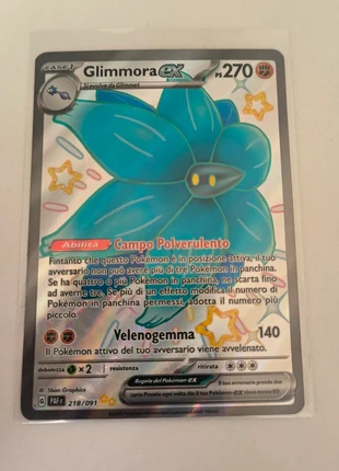 Glimmora ex 218/091, marca: Pokémon, estado: Muy bueno, 1,00 €, 1,75 € Protección al comprador incluida