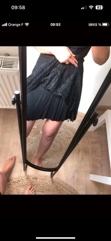 Robe noir transparence - photo numéro 6