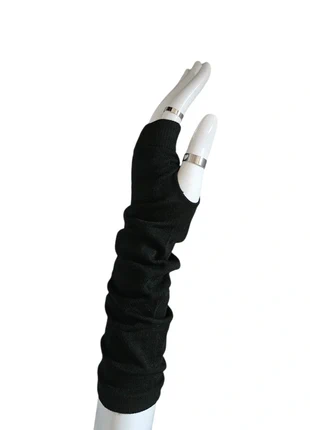 👚 Mitaines Noires Longues Style Goth / Cozy / Automne-Hiver 🍂NEUVES, merk: Chic Sans Label, staat: Heel goed, maat: Universele maat, € 10,00, € 11,20 inclusief Kopersbescherming