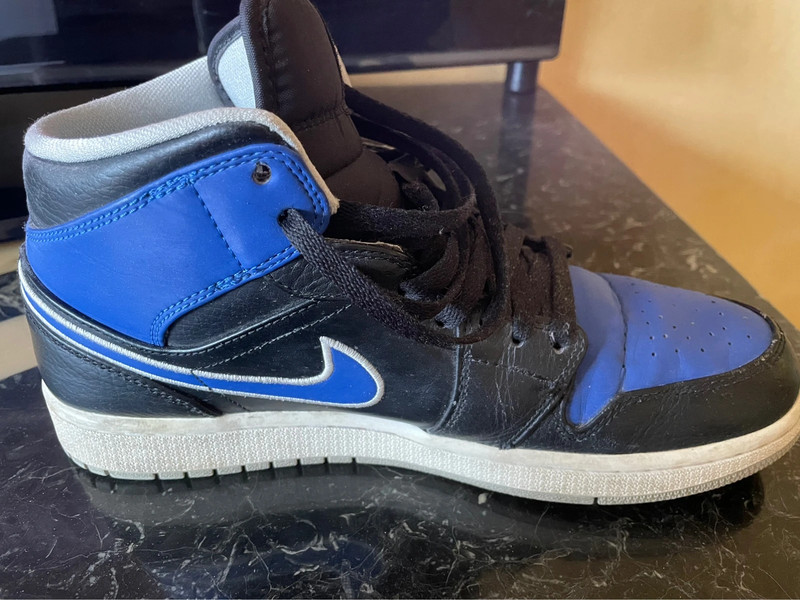 Air Jordan 1 retro Mid Game Royal noir et bleu Vinted