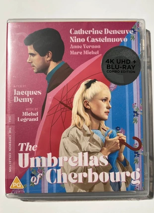 The Umbrellas of Cherbourg The Criterion Collection 4K Ultra HD, staat: Heel goed, € 39,99, € 42,69 inclusief Kopersbescherming
