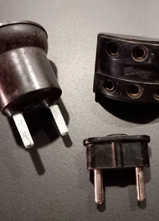 Lote enchufes y antigüedades eléctricas baquelita Elecquima, marca: elecquima, estado: Muy bueno, 5,95 €, 6,95 € Protección al comprador incluida
