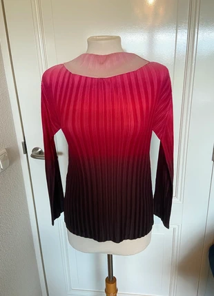 Prachtige longsleeve Pleats Please by Issey Miyake, merk: Pleats Please Issey Miyake, staat: Nieuw zonder prijskaartje, maat: L / 40 / 12, € 150,00, € 158,20 inclusief Kopersbescherming