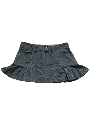 Mini jupe marron jennyfer Y2K à volants style preppy vintage grunge 2000s, merk: Jennyfer, staat: Heel goed, maat: S / 36 / 8, € 6,00, € 7,00 inclusief Kopersbescherming