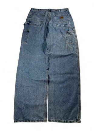 Carhartt USA Jeans Dungaree fit straight denim blue y2k - Rework 36x34, marke: Carhartt, zustand: Sehr gut, größe: L, 38,00 €, 40,60 € inklusive Vinted-Käuferschutz