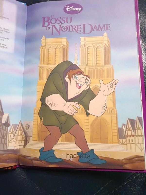 Livre Disney "le bossu de notre dame" 3