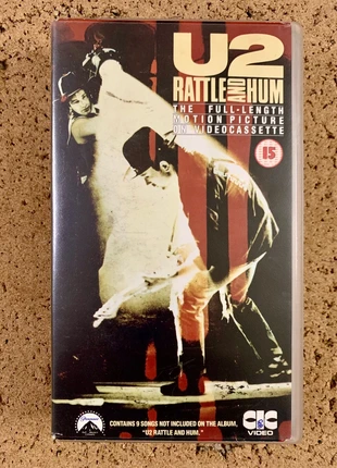 U2 Rattle and Hum VHS Collection, état: Très bon état, 10,00 €, 11,20 € Protection acheteurs incluse