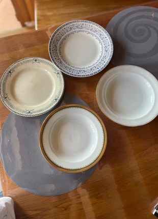 Lot de 4 assiettes anciennes, marque: chadelaud, état: Bon état, 3,00 €, 3,85 € Protection acheteurs incluse