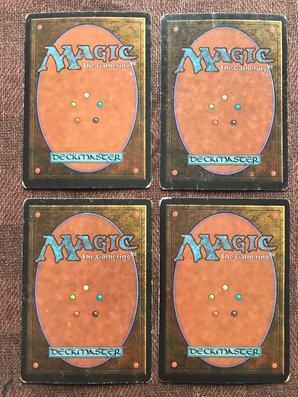 3x Palude Unlimited + Foresta Unlimited + Foresta Italiana Bordo Nero - MTG Magic 2