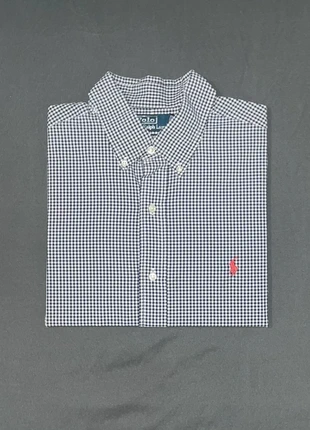 Chemise Manche courte Col Bleu Carreaux Blanc Polo Ralph Lauren L Homme, marque: Ralph Lauren, état: Très bon état, taille: L, 15,00 €, 16,45 € Protection acheteurs incluse