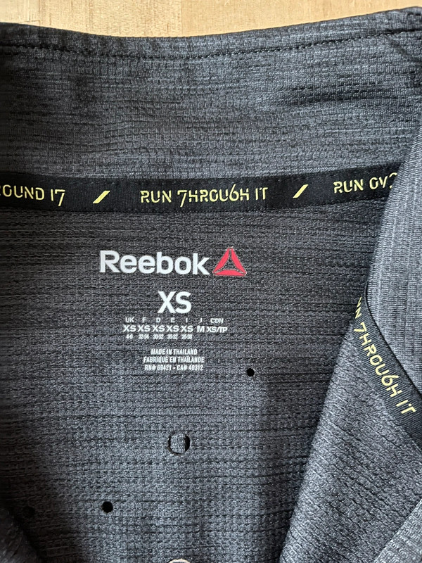 Maglia Felpa con zip da Running Reebok Traspirante Manica lunga Prezzo d origine 75 Vinted