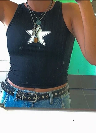Crop top étoile, marke: Alternative, zustand: Sehr gut, größe: S / 36 / 8, 6,00 €, 7,00 € inklusive Vinted-Käuferschutz