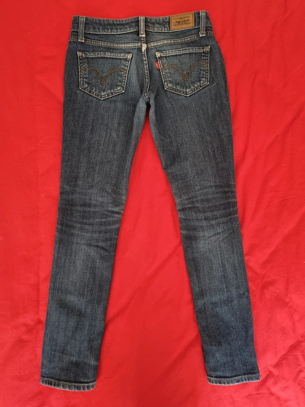 Pantalón vaquero skinny oscuro Levi Strauss & Co. 3