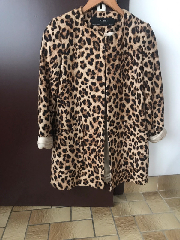 manteau leopard femme zara