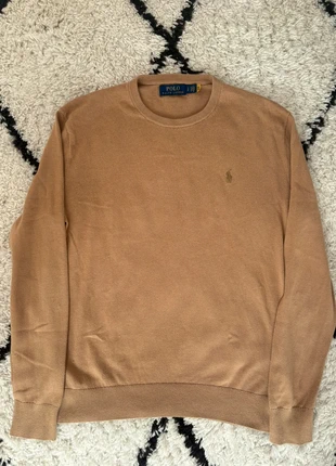 Pull Ralph Lauren Camel/Beige Coton & Cachemire | Taille S | Excellent État, marke: Ralph Lauren, zustand: Sehr gut, größe: S, 60,00 €, 63,70 € inklusive Vinted-Käuferschutz