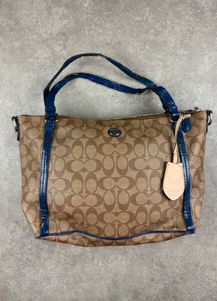 Coach Peyton Signature East/West Convertible Shoulder Bag, marca: Coach, estado: Bom, €48.00, €51.10 inclui Proteção do Comprador Pro