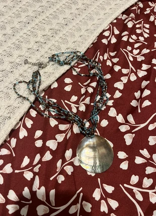 Collier multicolore en perles bleu vintage pour femme, brand: Vintage Dressing, condition: New without tags, €5.00, €5.95 includes Buyer Protection