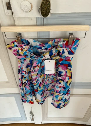 Jupe fleurie taille haute, marca: Ikoone&Bianka, estado: Novo com etiquetas, tamanho: S / 36 / 8, €5.00, €5.95 inclui Proteção do Comprador